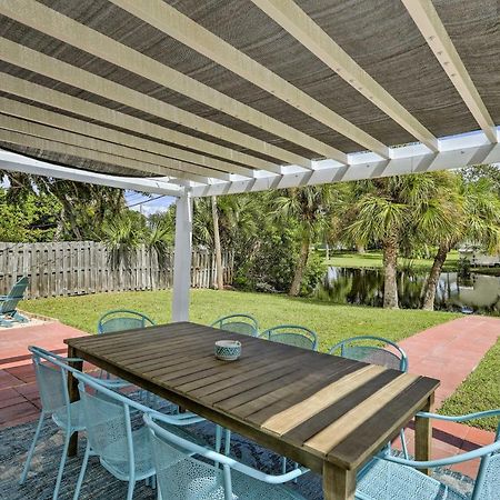 Merritt Island Home Fire Pit And Canal Access! Экстерьер фото