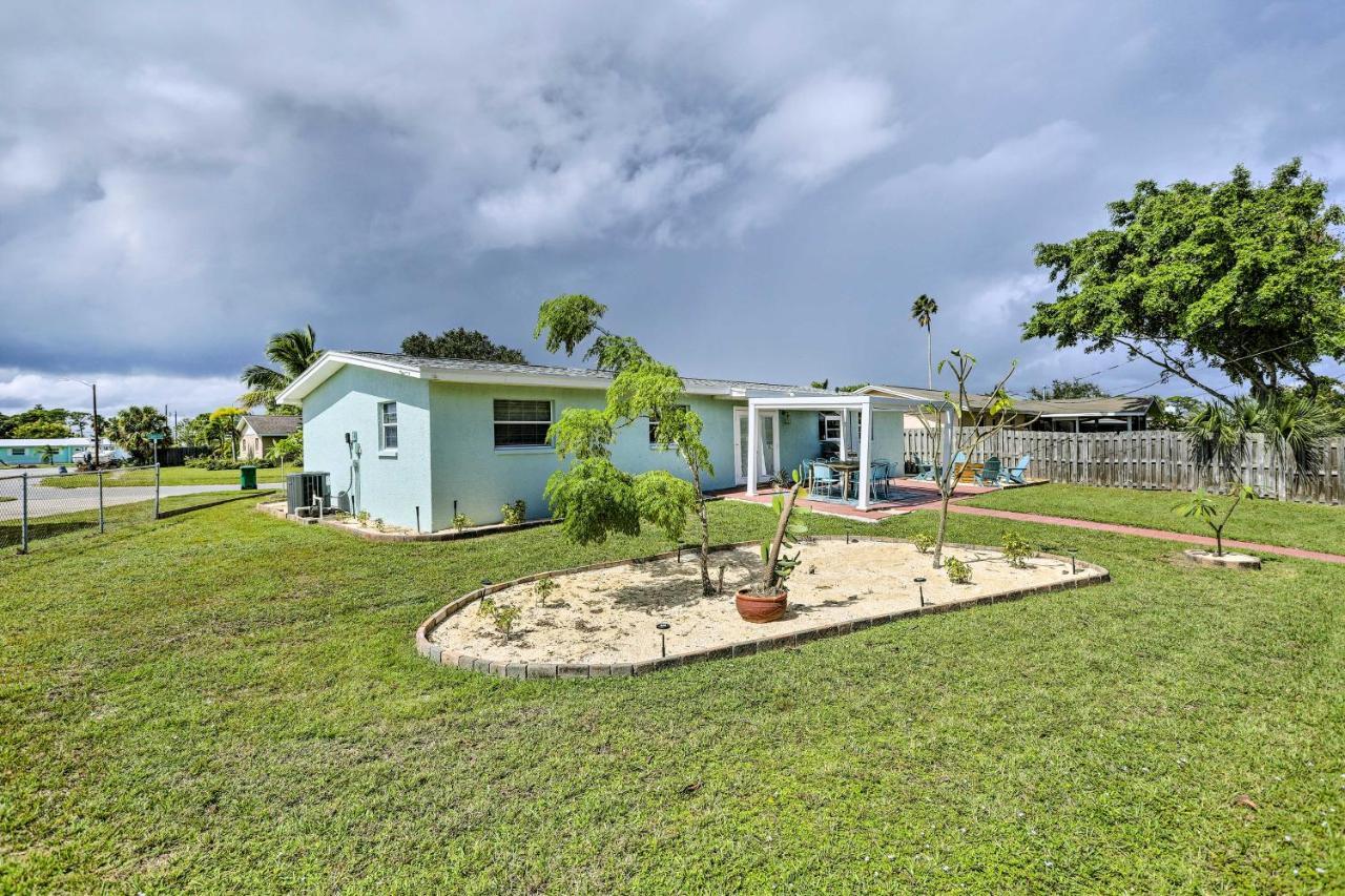 Merritt Island Home Fire Pit And Canal Access! Экстерьер фото